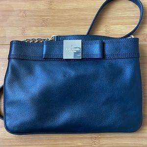 Black Kate Spade crossbody purse